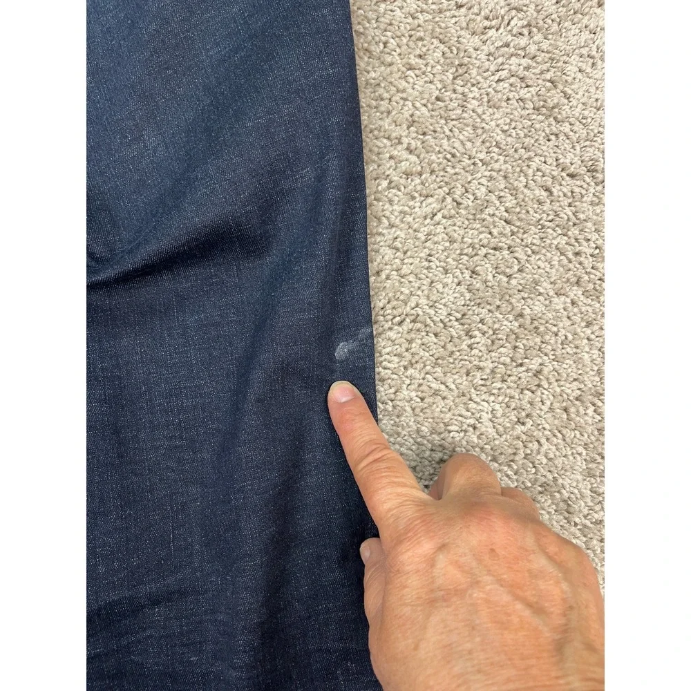 Banana Republic Jeans Mens 36x34 Dark Indigo 5 Pocket‎ Athletic Stretch Denim